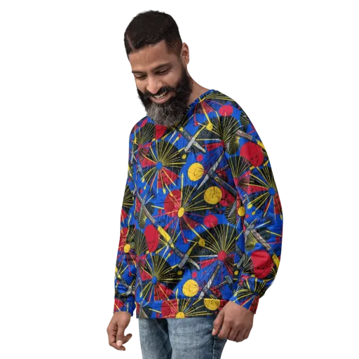 Strata Spark on a Sweatshirt