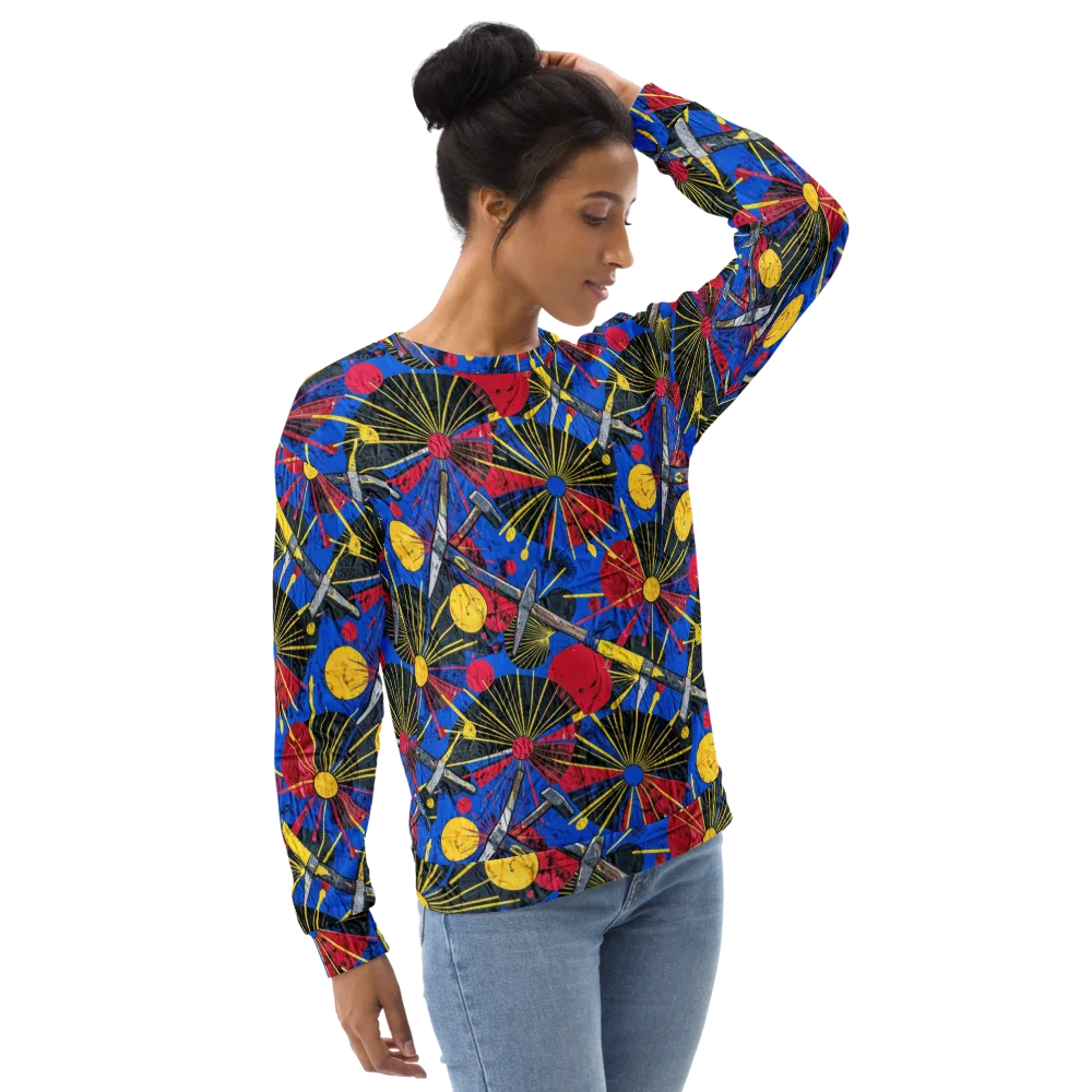 Strata Spark on Sweatshirt — Right Front