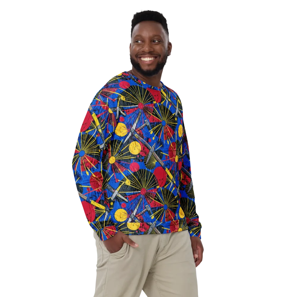 Strata Spark on Sweatshirt — Front