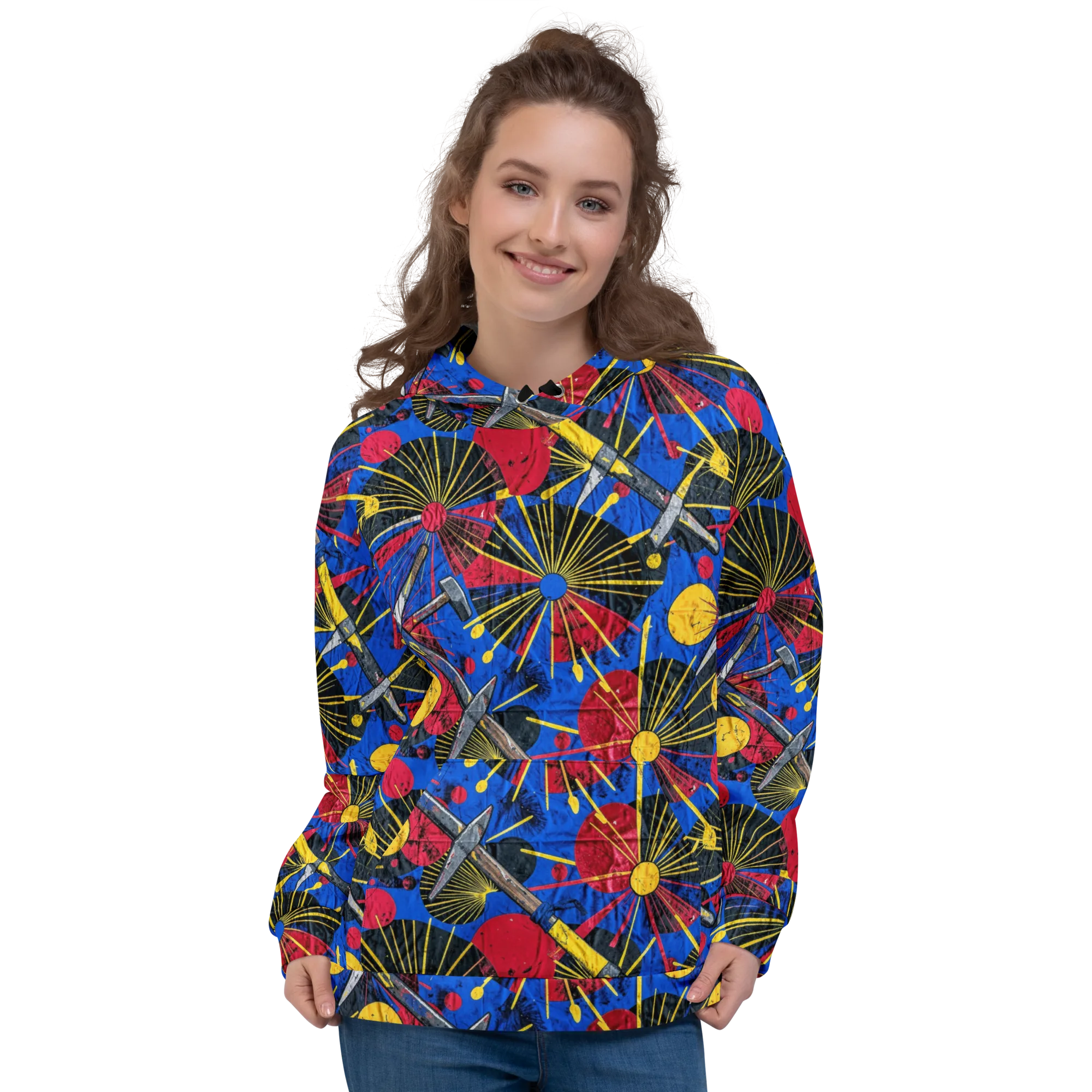 Strata Spark on Hoodie — Front