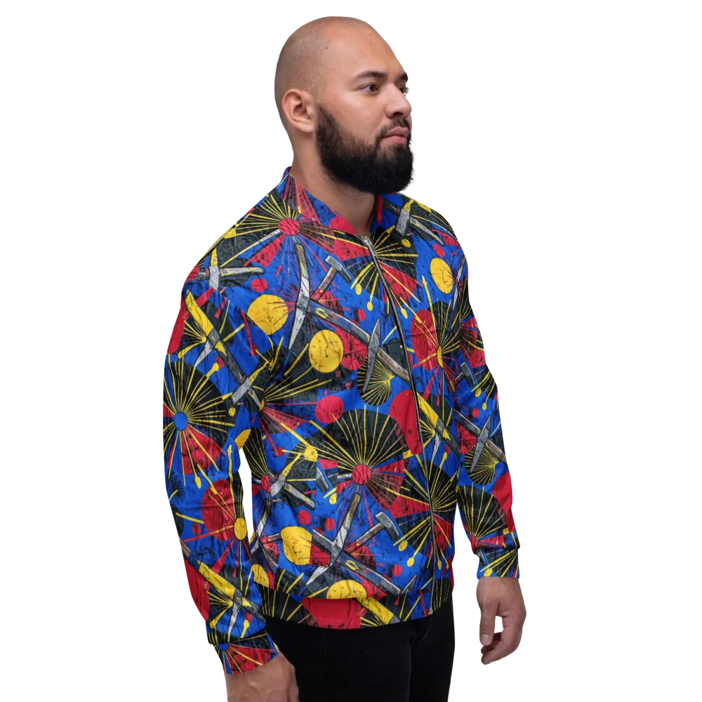 Strata Spark on Bomber Jacket — Right