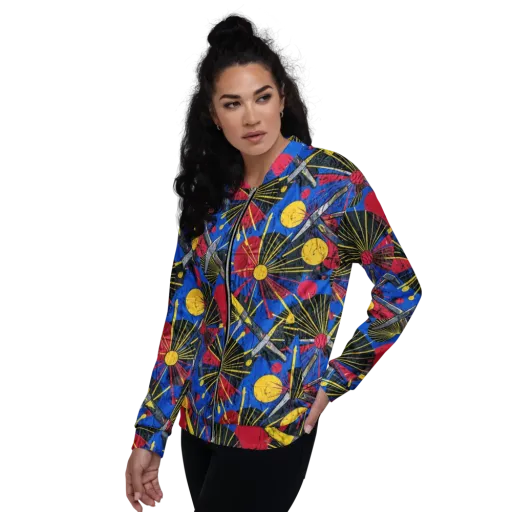 Strata Spark on a Bomber Jacket