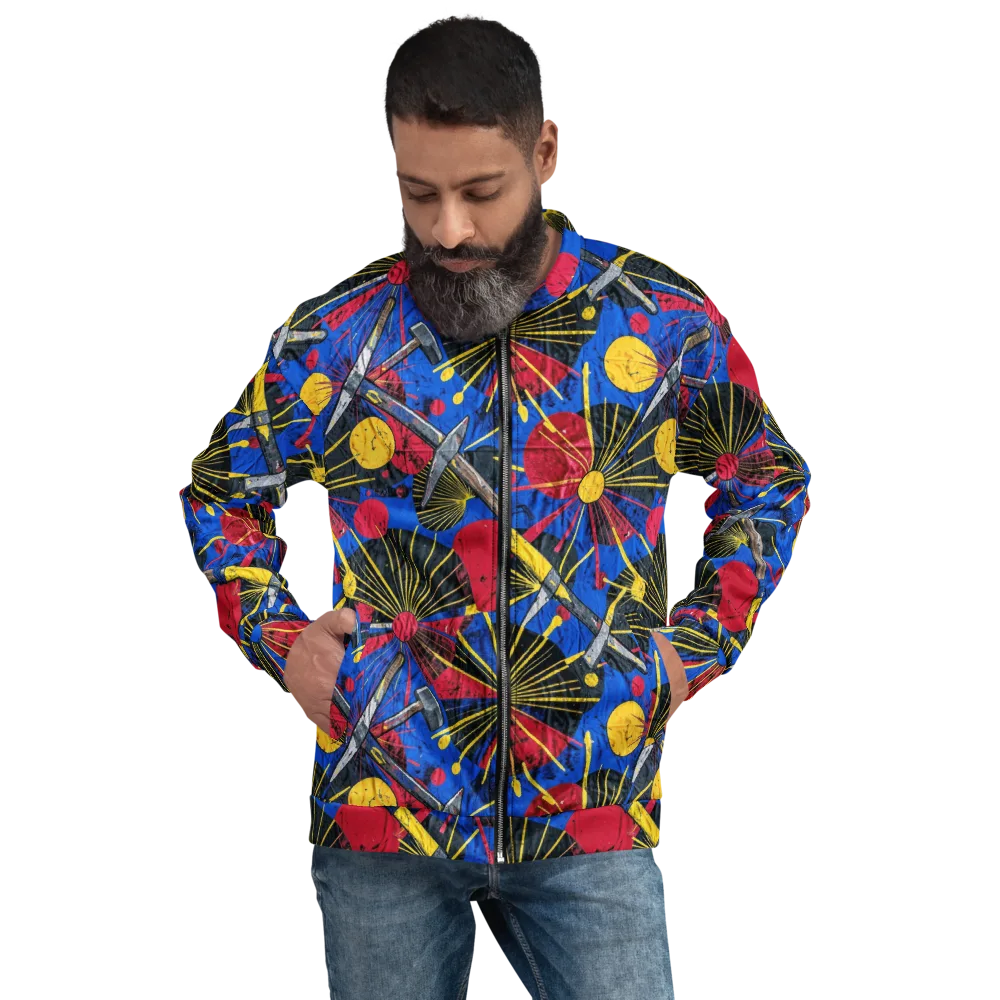 Strata Spark on Bomber Jacket — Front