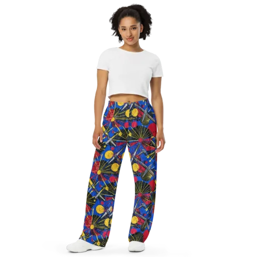 Strata Spark on a Wide-Leg Pants