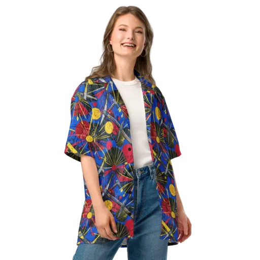Strata Spark on a Button Shirt