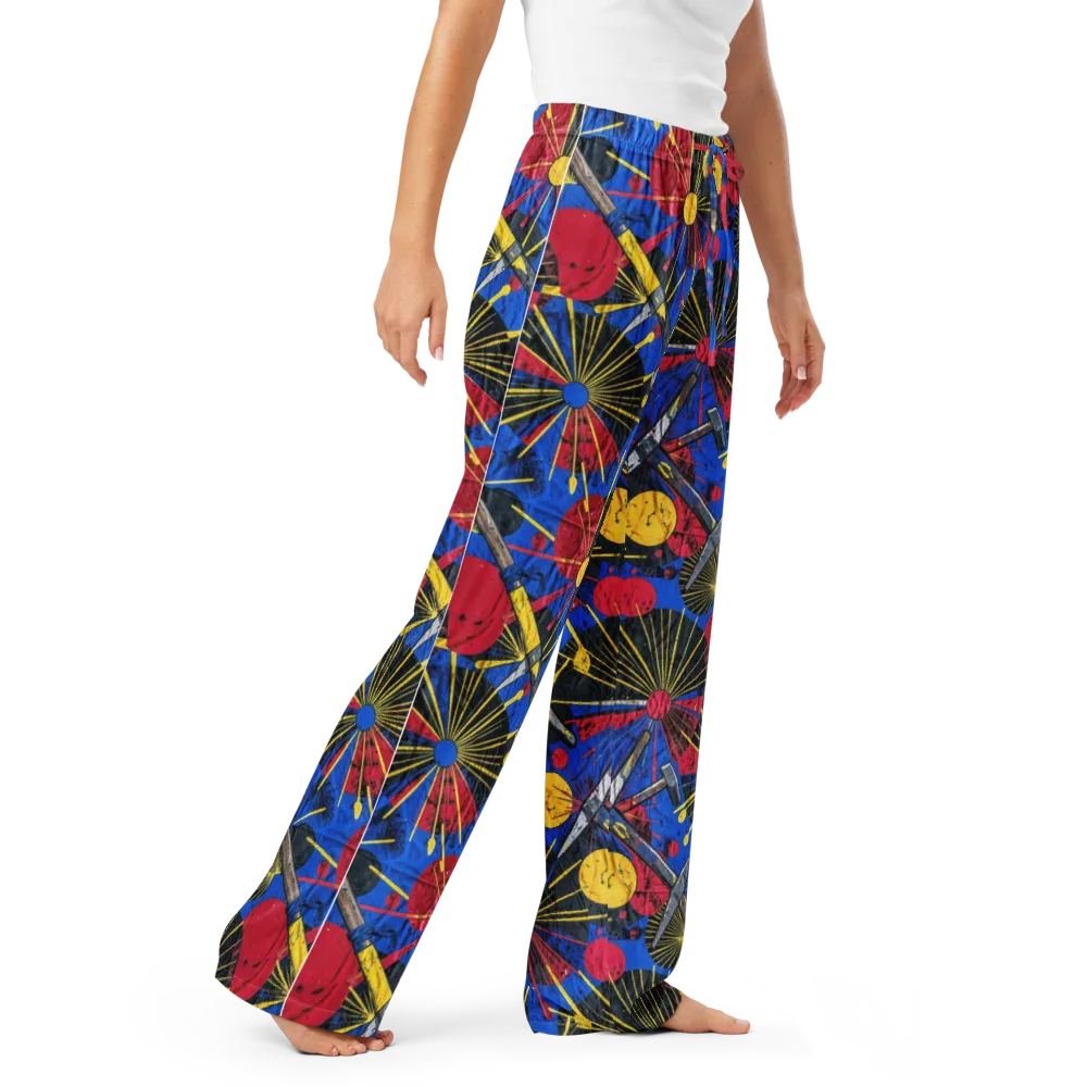 Strata Spark on Women's Pajama Pants — Right Front