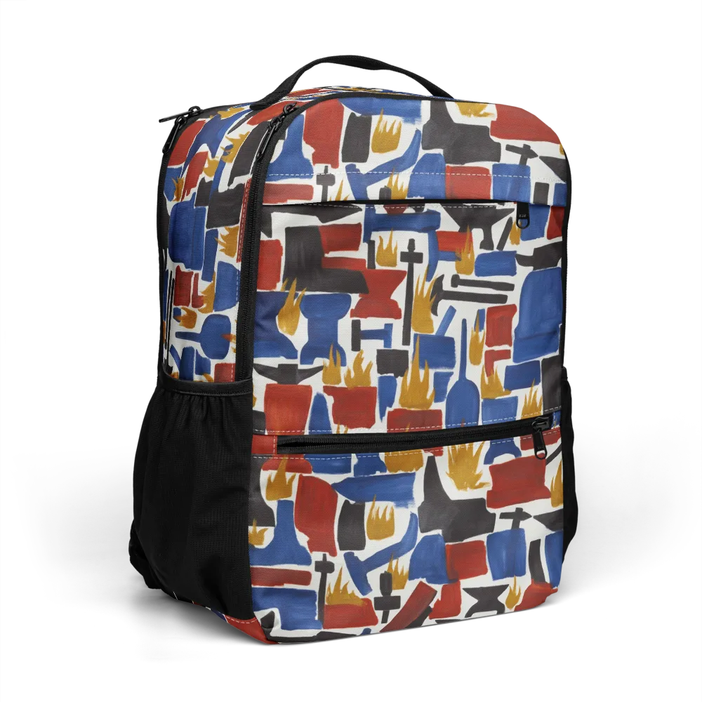 Forge Fête on Utility Backpack — Right Front