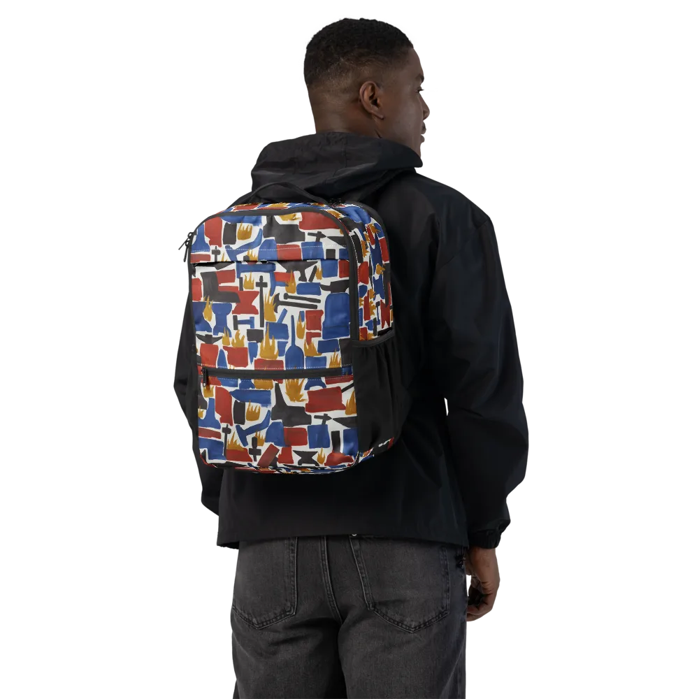 Forge Fête on Utility Backpack — Back