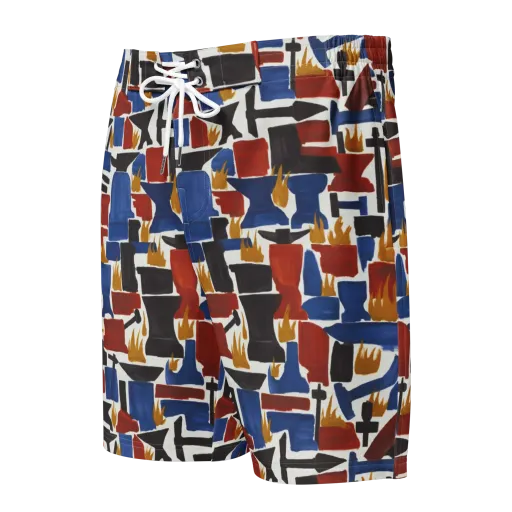 Forge Fête on a Men's Board Shorts