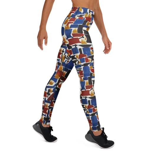 Forge Fête on a Yoga Leggings