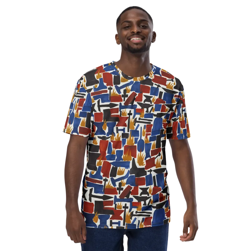 Forge Fête on Men's Crew Neck T-Shirt — Front