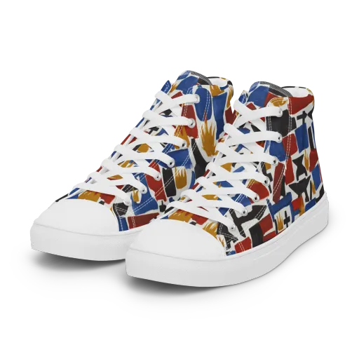 Forge Fête on a Women's High Top Canvas Shoes
