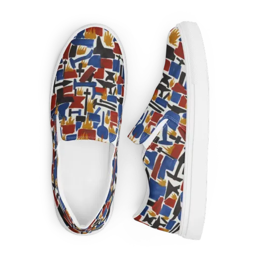 Forge Fête on a Men's Slip-On Canvas Shoes
