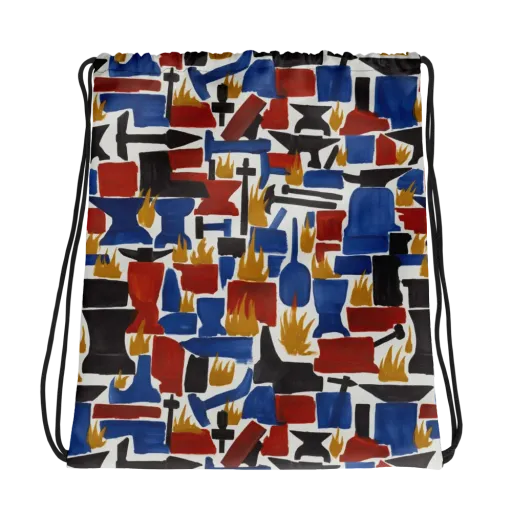 Forge Fête on a Drawstring Bag