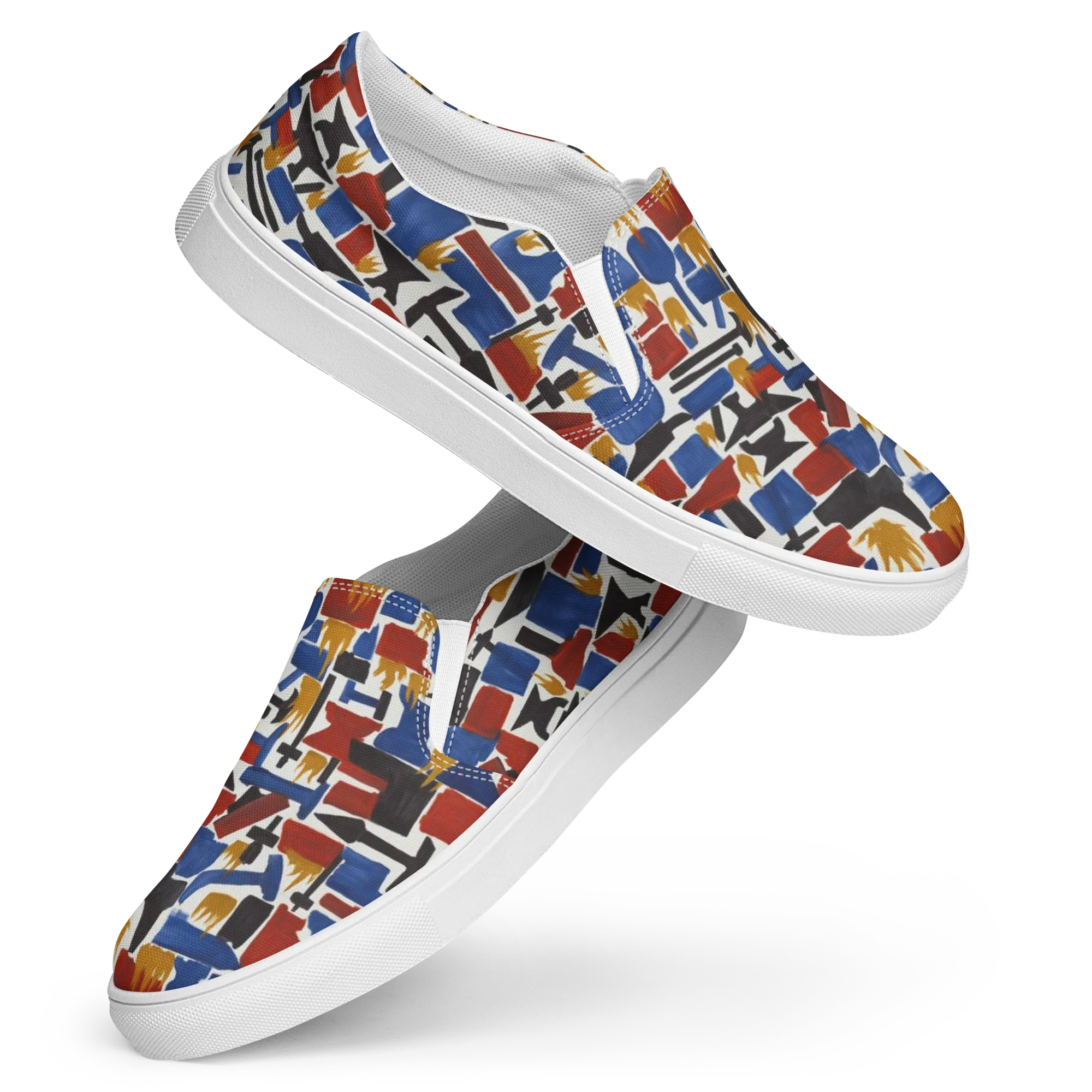 Forge Fête on Women's Slip-On Canvas Shoes — Front