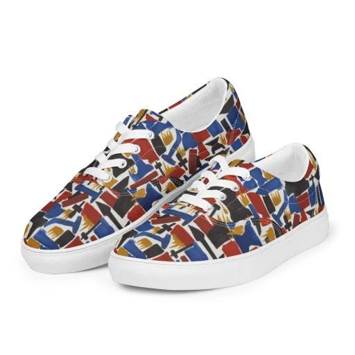 Forge Fête on a Men's Lace-Up Canvas Shoes