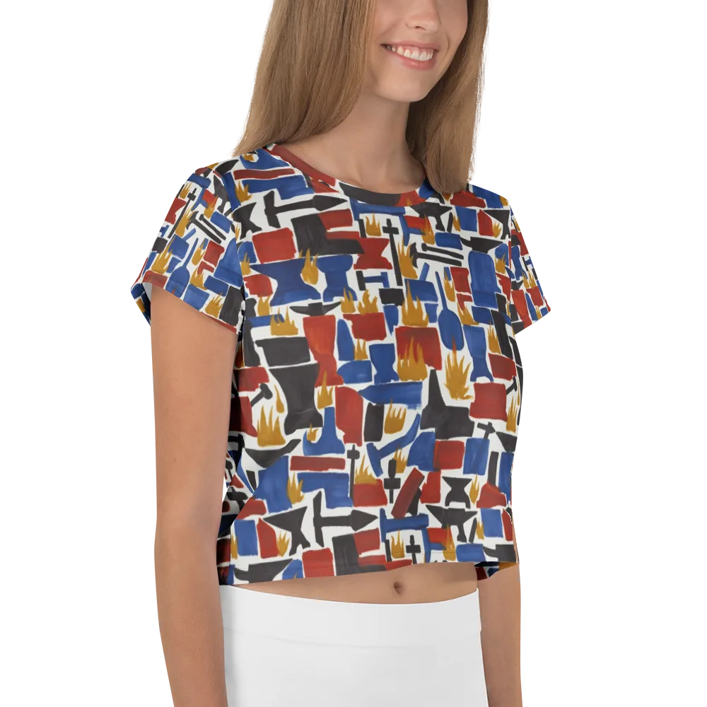 Forge Fête on Crop Tee — Right