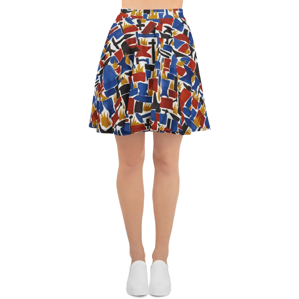 Forge Fête on Skater Skirt — Front