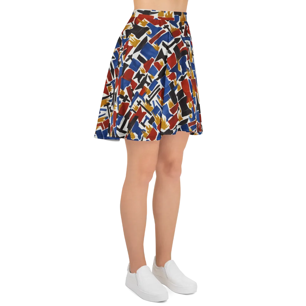 Forge Fête on Skater Skirt — Right