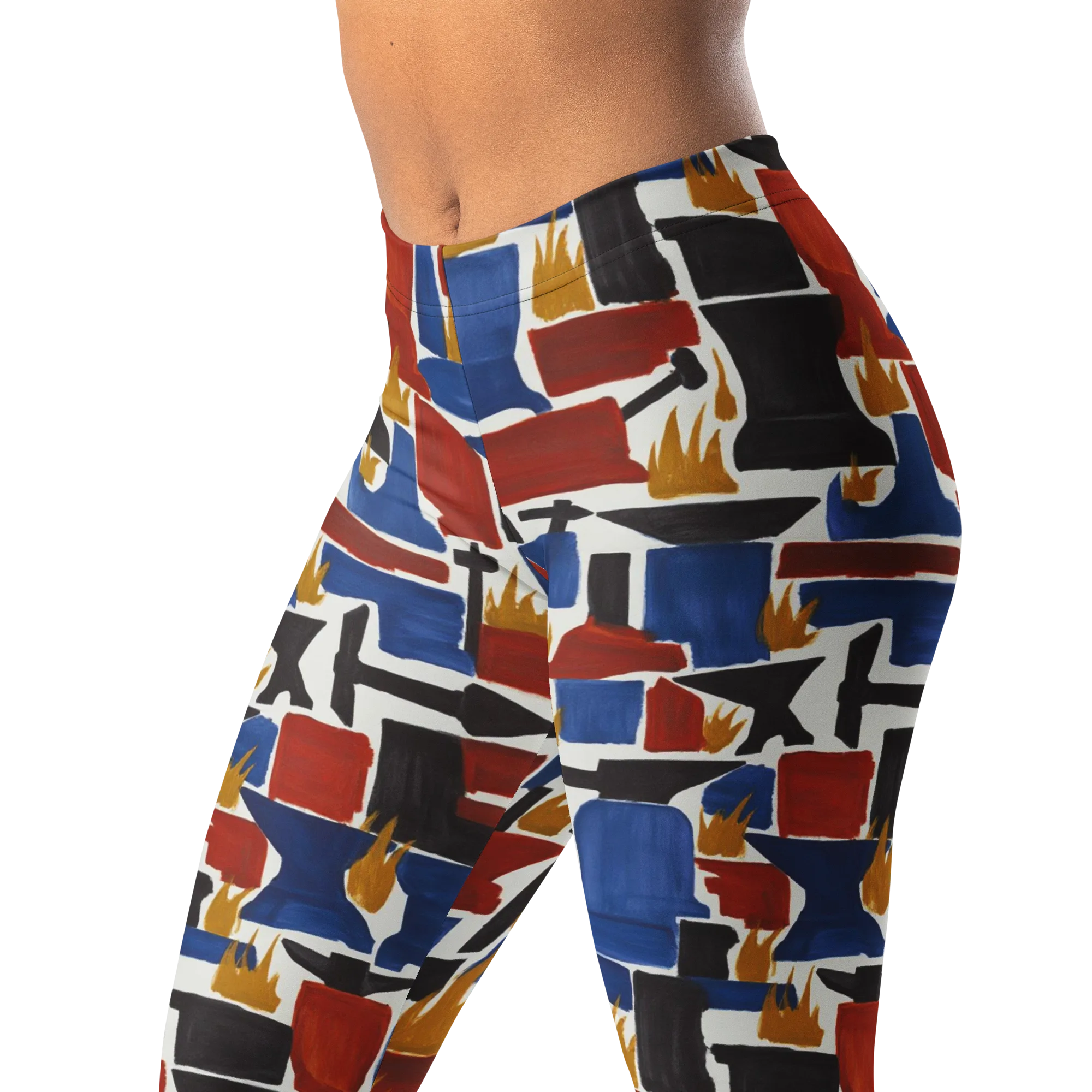 Forge Fête on Leggings — Left Front