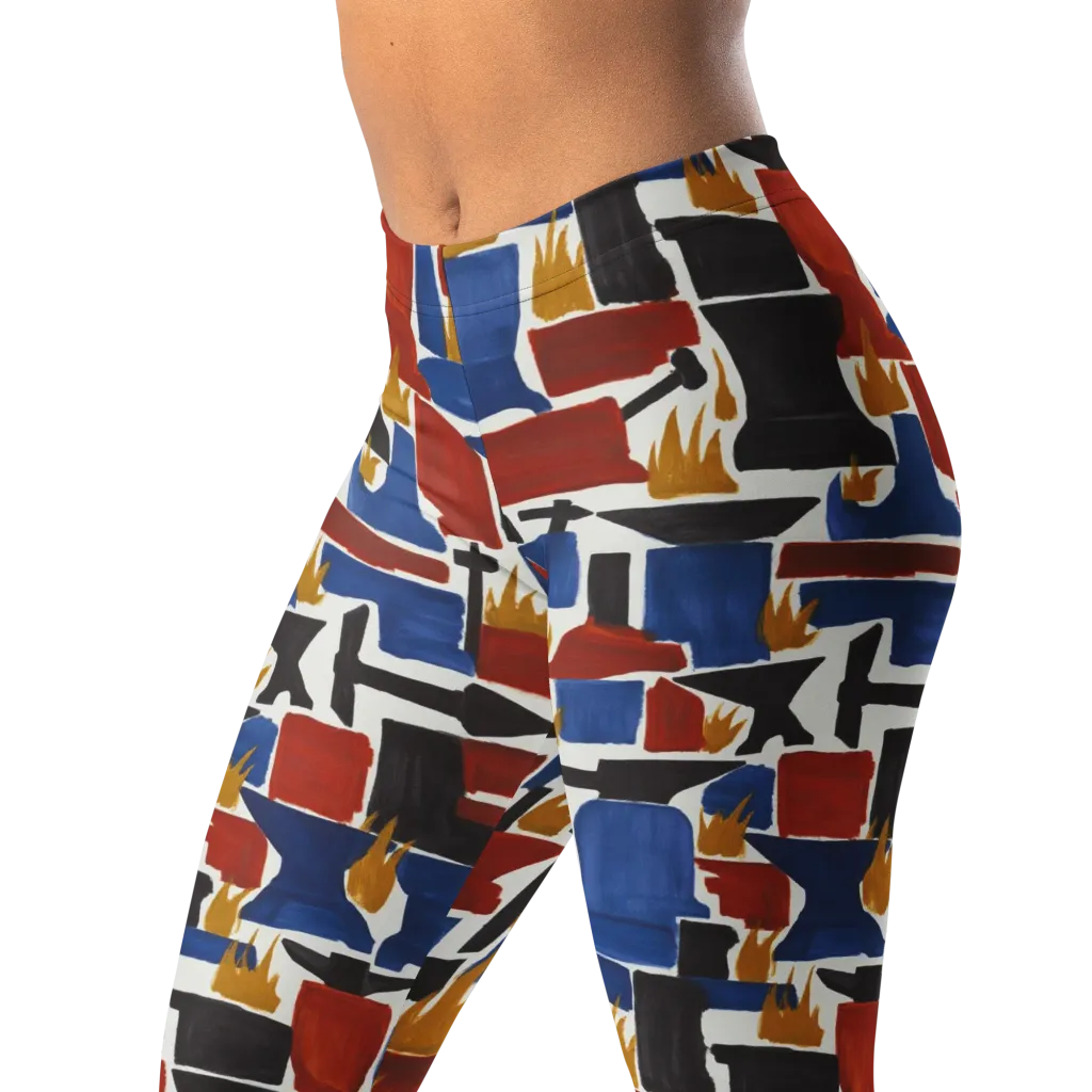 Forge Fête on Leggings — Left Front