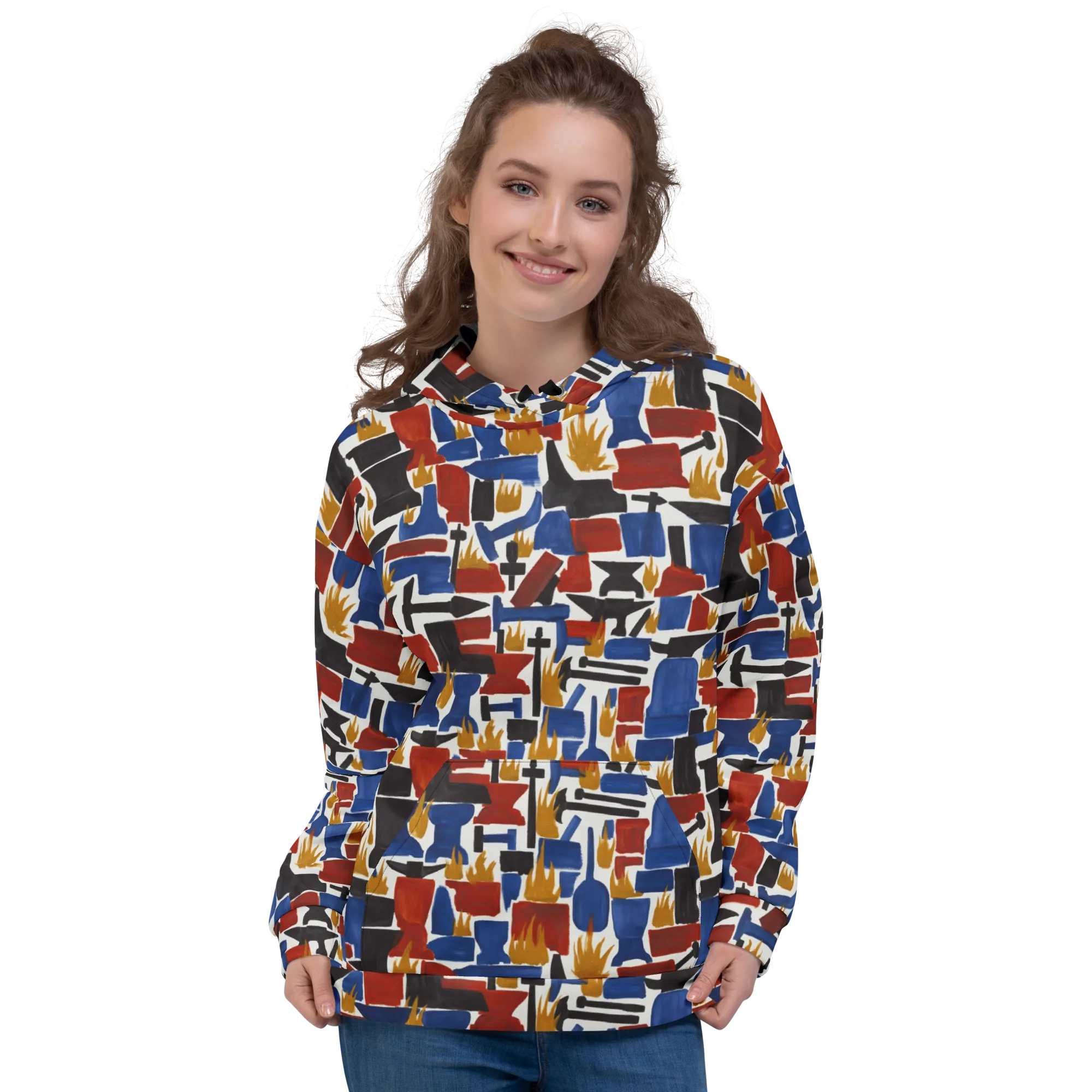 Forge Fête on Hoodie — Front