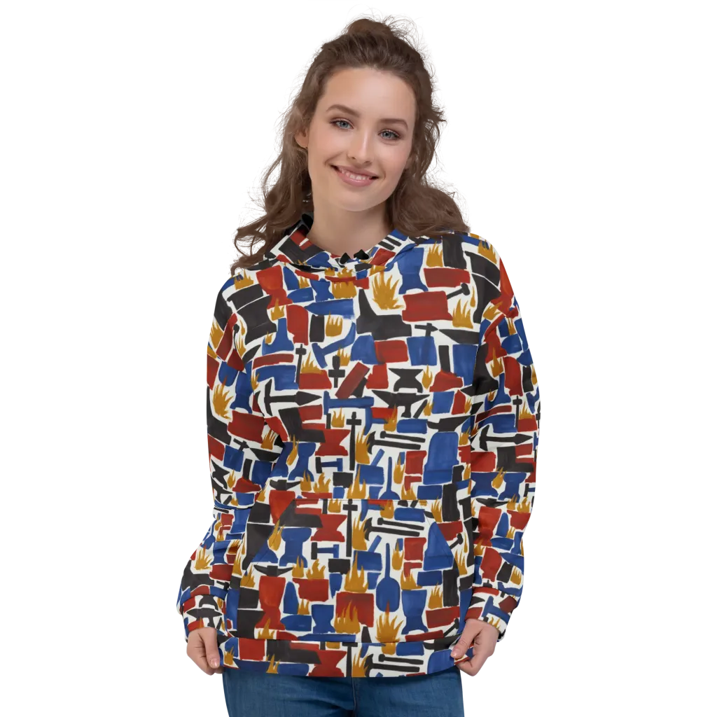 Forge Fête on Hoodie — Front