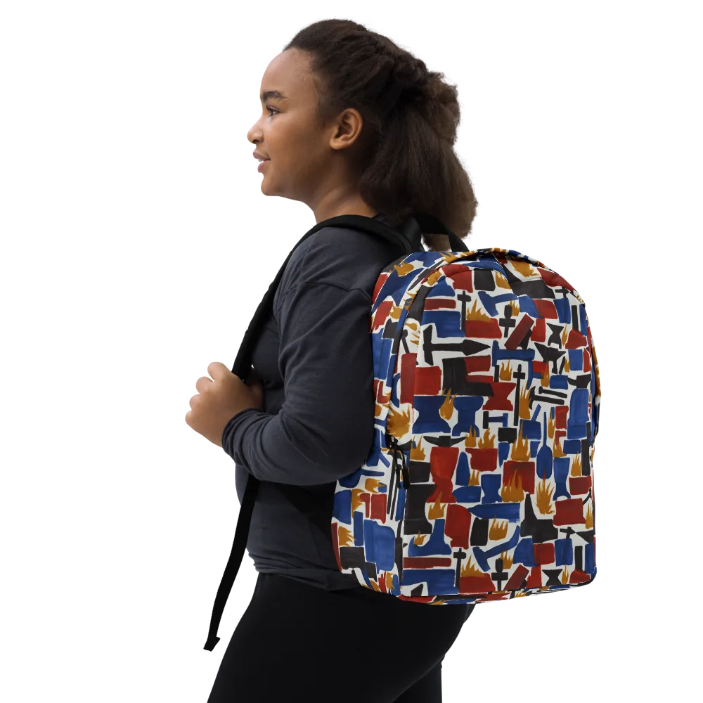 Forge Fête on Minimalist Backpack — Right Front