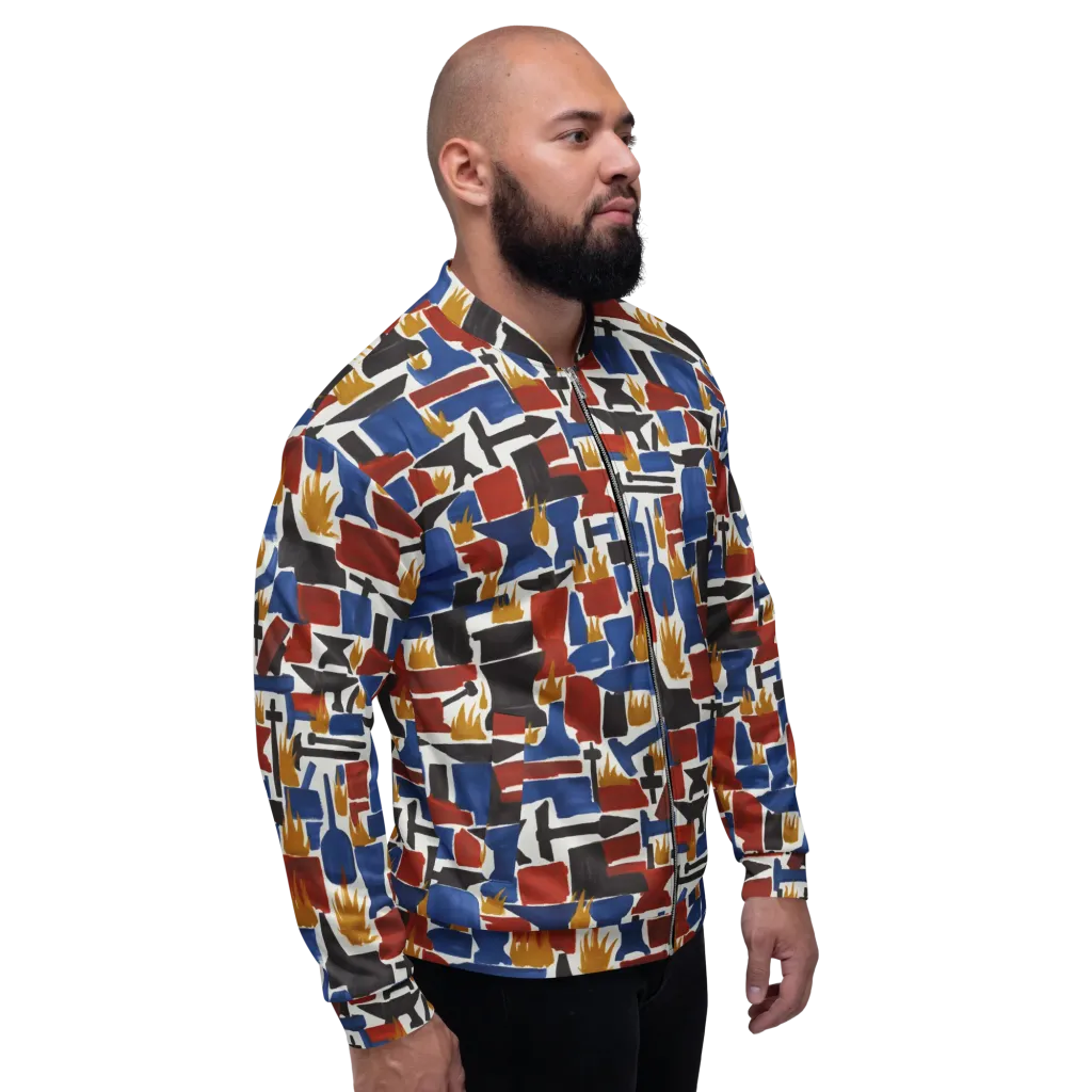 Forge Fête on Bomber Jacket — Right