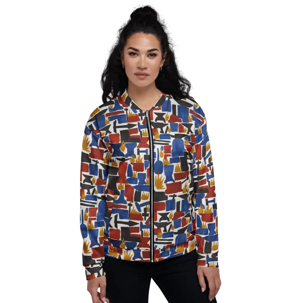 Forge Fête on Bomber Jacket — Front