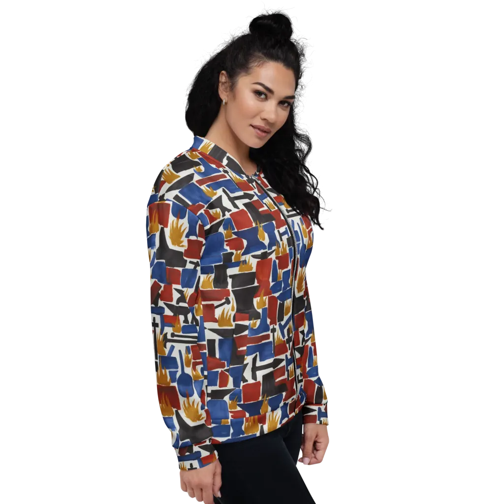 Forge Fête on Bomber Jacket — Right