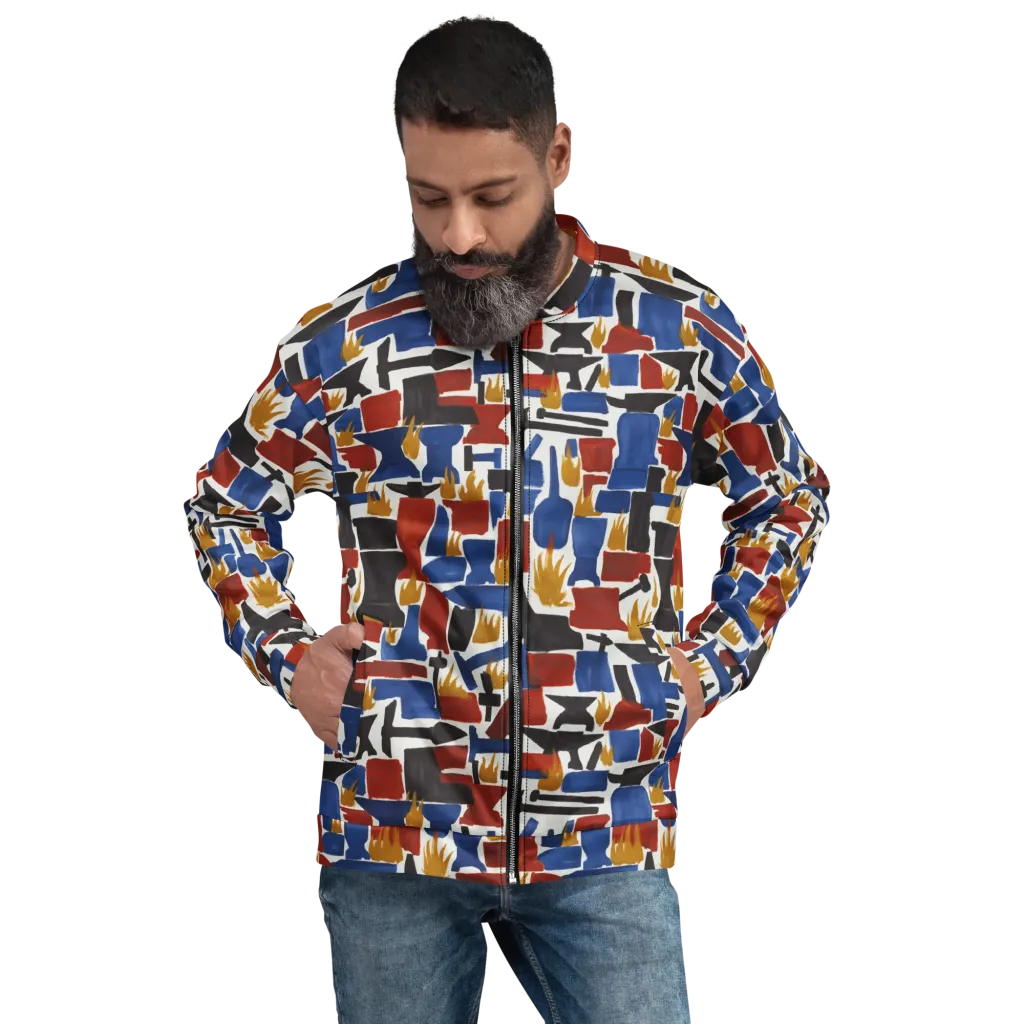 Forge Fête on Bomber Jacket — Front