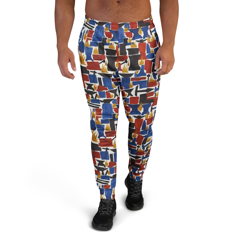 Forge Fête on Men's Joggers — Front