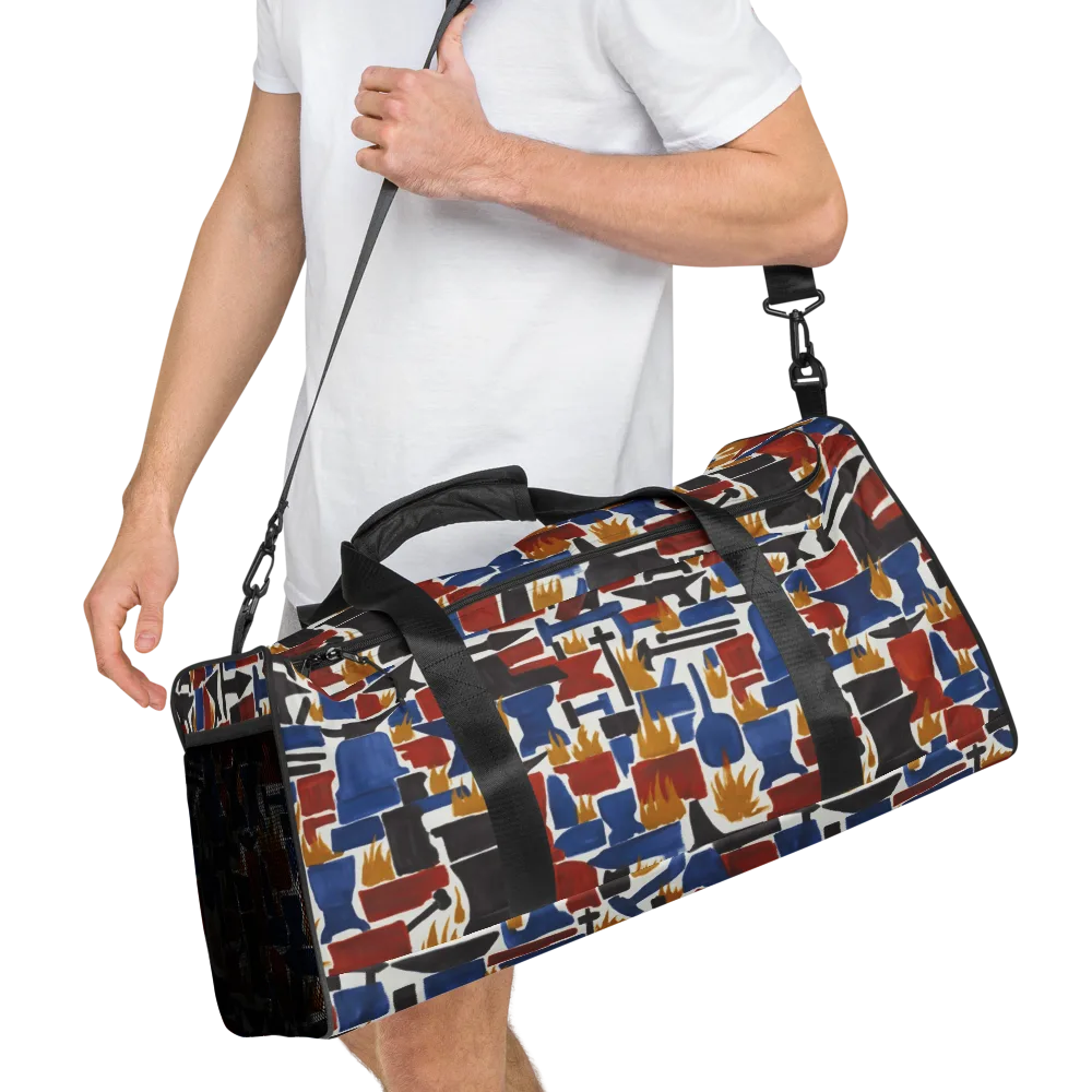 Forge Fête on Duffle Bag — Right Front