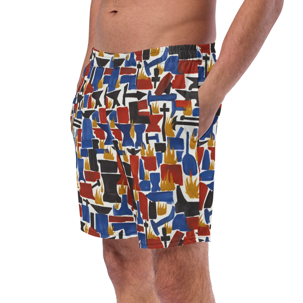 Forge Fête on Swim Trunks — Left Front