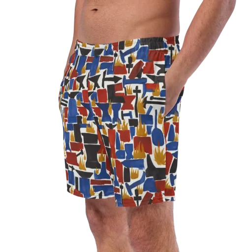 Forge Fête on a Swim Trunks