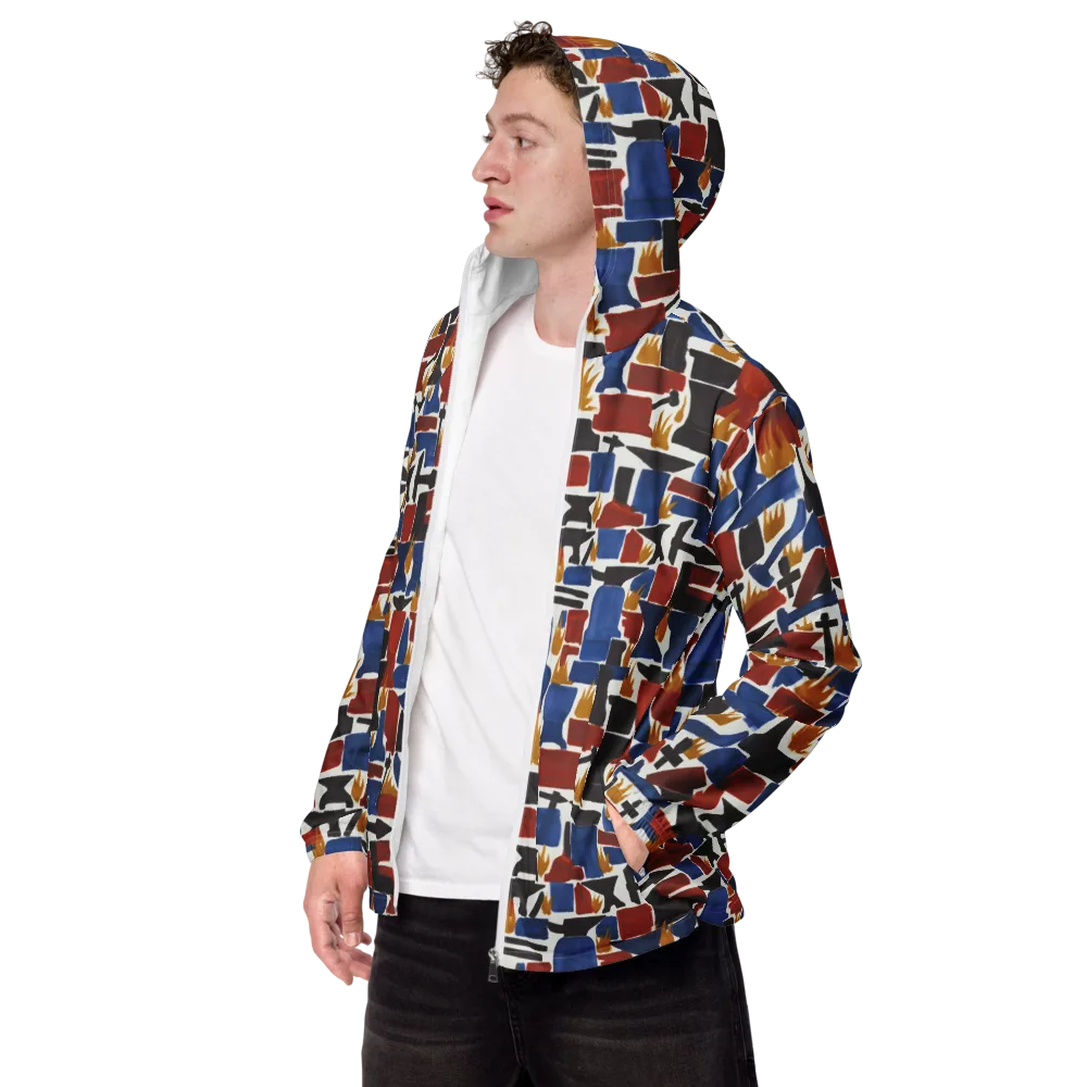 Forge Fête on Men's Windbreaker — Left Front