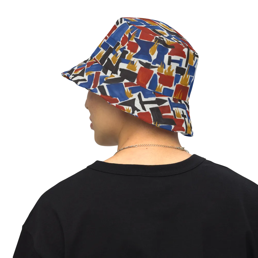 Forge Fête on Reversible Bucket Hat — Back Inside