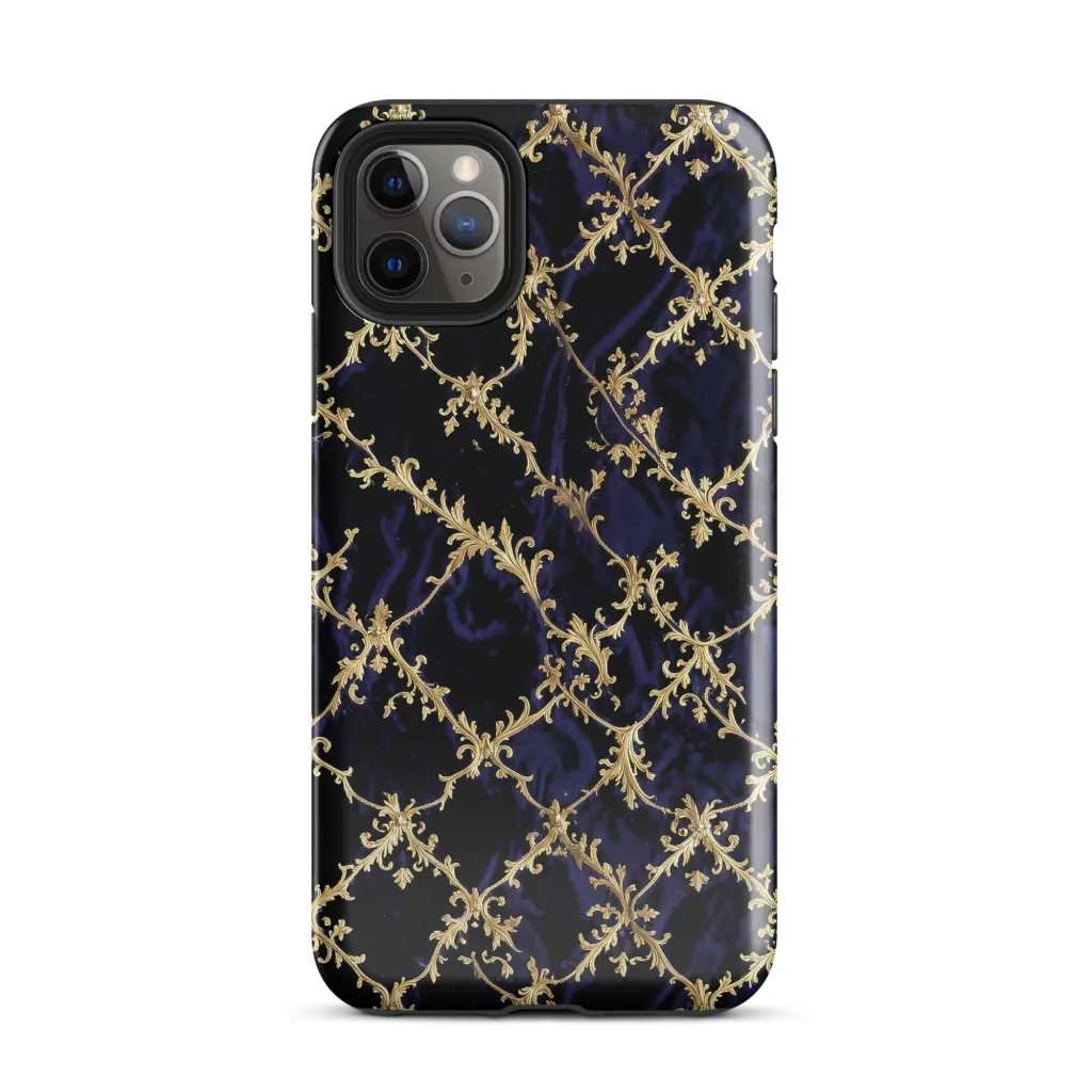 Nocturne Damask on Tough Case for iPhone® — Front