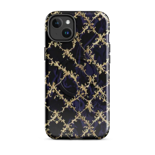 Nocturne Damask on a MagSafe Tough Case for iPhone®