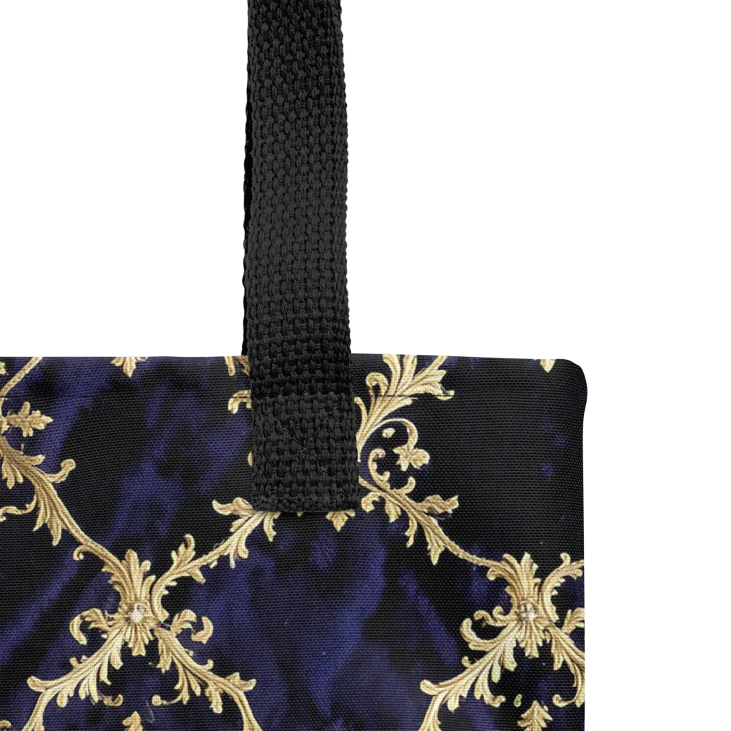 Nocturne Damask on Tote Bag — Product details