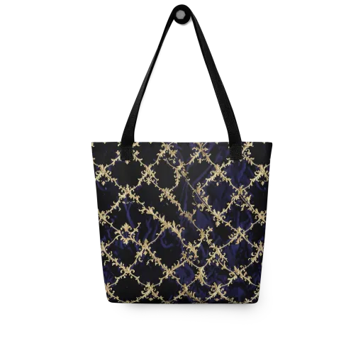 Nocturne Damask on a Tote Bag
