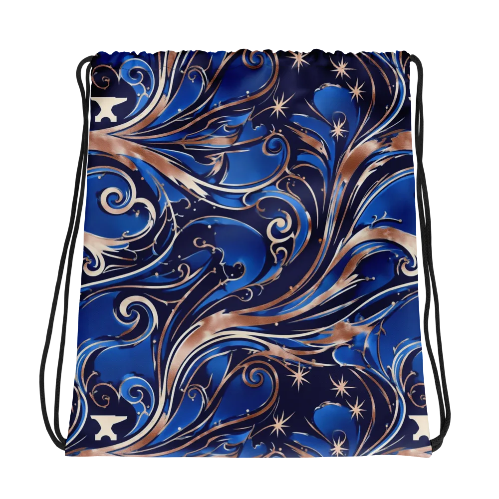 Royal Undertow on Drawstring Bag — Photo