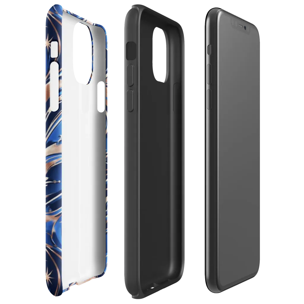 Royal Undertow on Tough Case for iPhone® — Right