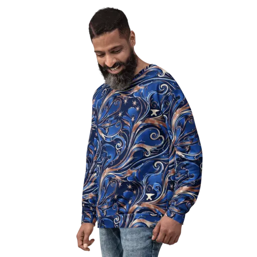Royal Undertow on a Sweatshirt