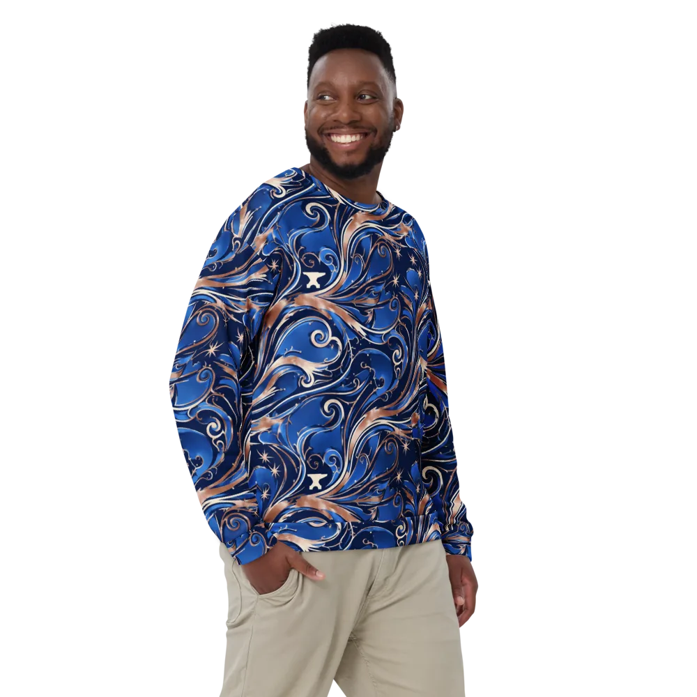 Royal Undertow on Sweatshirt — Front