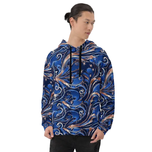 Royal Undertow on a Hoodie