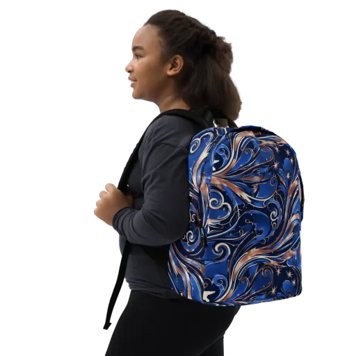 Royal Undertow on a Minimalist Backpack