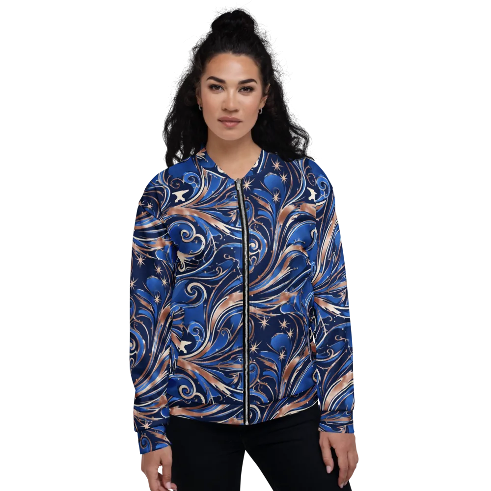 Royal Undertow on Bomber Jacket — Front