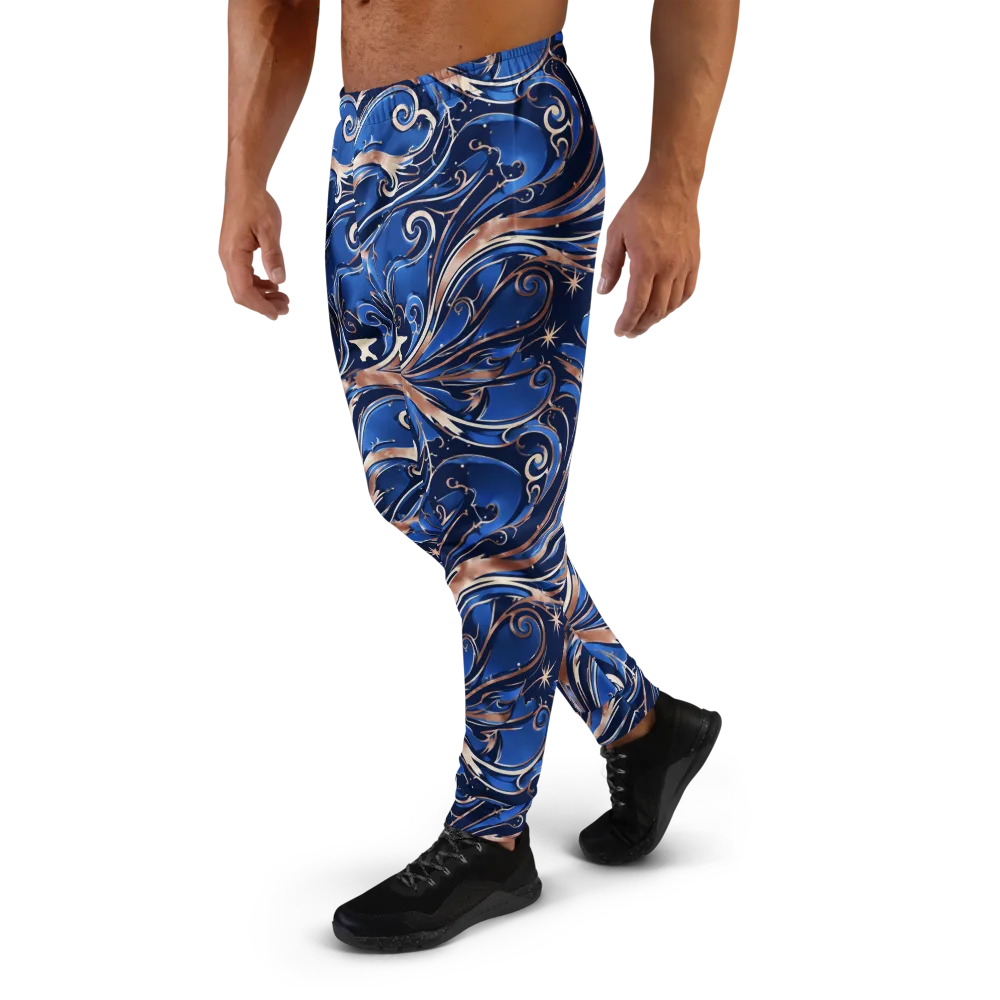 Royal Undertow on Men's Joggers — Left